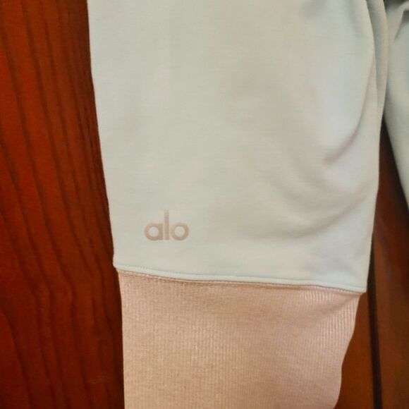 Alo Yoga Goddess Leggings Mint and Gray - Picture 7 of 10